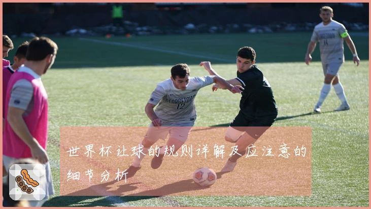世界杯让球的规则详解及应注意的细节分析